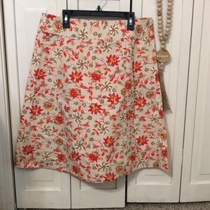 Women’s Vintage Eddie Bauer Floral Skirt Size 12